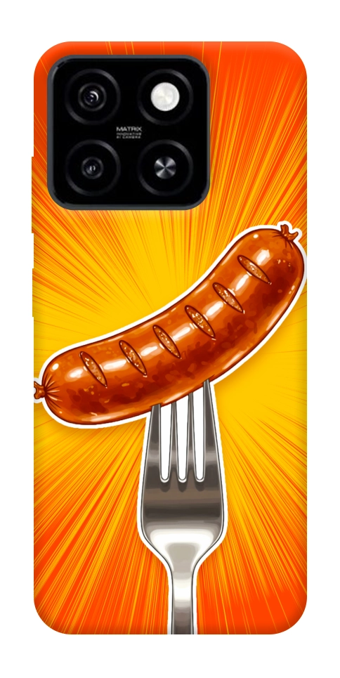 Чохол Sausage comics для ZTE Blade A55 4G