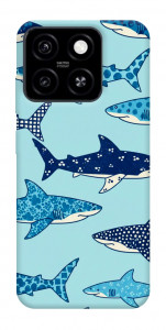 Чохол Shark pattern для ZTE Blade A55 4G