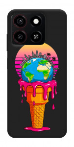 Чехол Ice cream planet для ZTE Blade A35 4G
