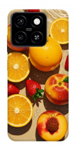 Чохол Яскраві фрукти для ZTE Blade A55 4G