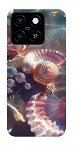 Чохол Яскраві мушлі для ZTE Blade A55 4G
