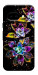 Чехол Flowers on black для Google Pixel 9a