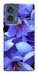 Чехол Фиолетовый сад для Motorola Edge 50 Fusion