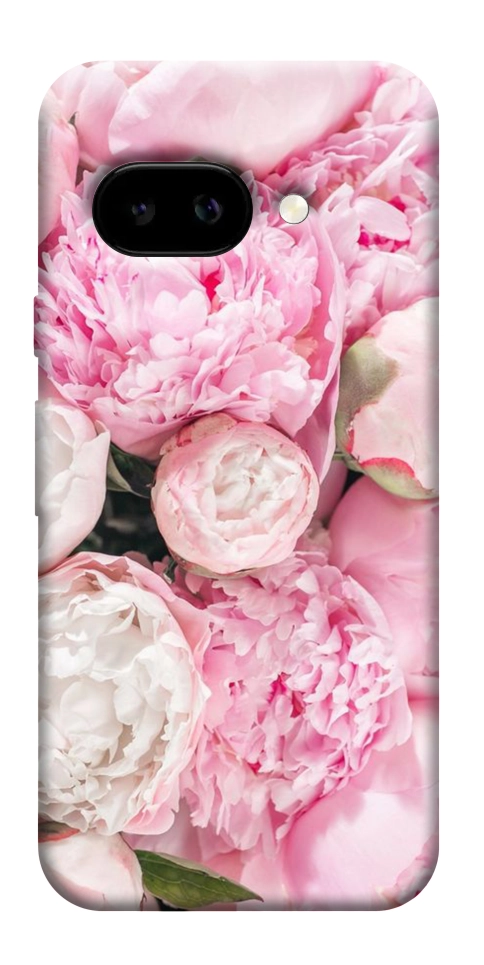 Чехол Pink peonies для Google Pixel 9a