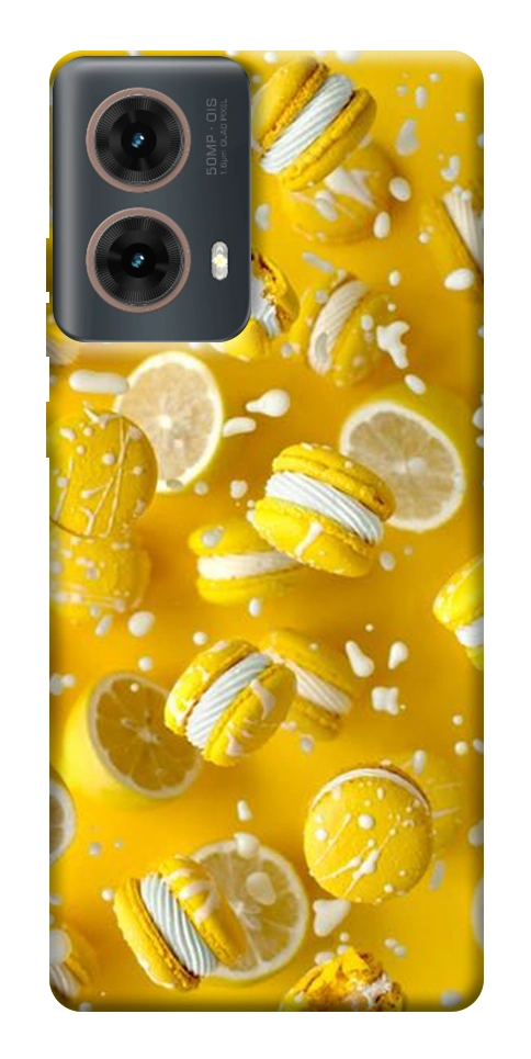 Чехол Лимонный взрыв для Motorola Moto G85