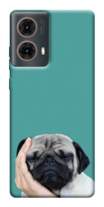 Чохол Сплячий мопс для Motorola Moto G85