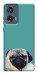 Чехол Спящий мопс для Motorola Edge 50 Fusion