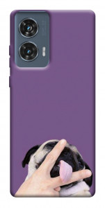 Чехол Мопс для Motorola Edge 50 Fusion