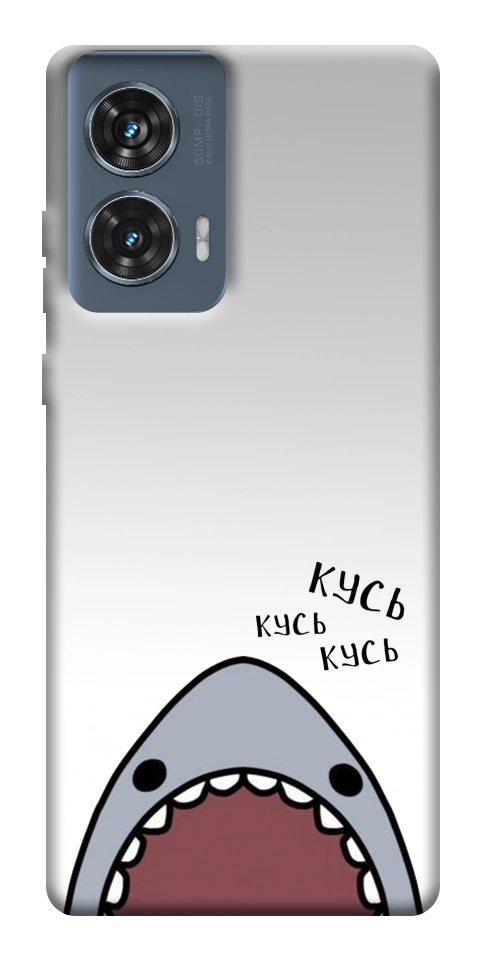 Чехол Акула кусь кусь для Motorola Edge 50 Fusion