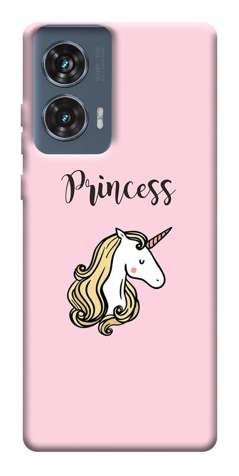 Чехол Princess unicorn для Motorola Edge 50 Fusion