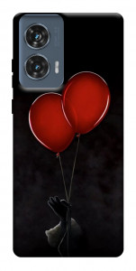 Чехол Красные шары для Motorola Edge 50 Fusion