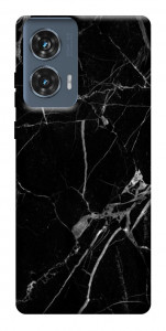 Чехол Черный мрамор для Motorola Edge 50 Fusion