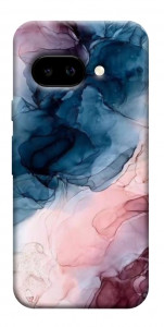 Чехол Розово-голубые разводы для Google Pixel 9a