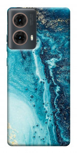 Чехол Голубая краска для Motorola Moto G85