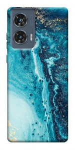 Чехол Голубая краска для Motorola Edge 50 Fusion