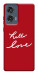 Чехол Hello love для Motorola Edge 50 Fusion