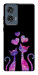 Чехол Космические коты для Motorola Edge 50 Fusion