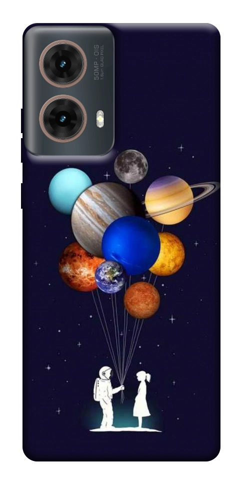 Чехол Галактика для Motorola Moto G85