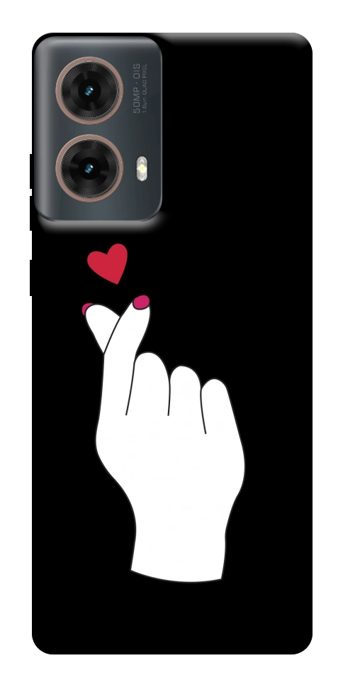 Чохол Серце в руці для Motorola Moto G85