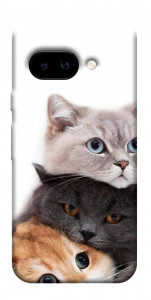Чехол Три кота для Google Pixel 9a
