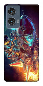 Чехол Космический корабль для Motorola Edge 50 Fusion