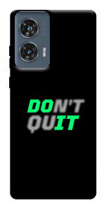 Чехол Don't quit для Motorola Edge 50 Fusion