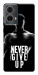 Чехол Never give up для Motorola Moto G85
