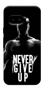 Чехол Never give up для Google Pixel 9a