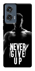 Чехол Never give up для Motorola Edge 50 Fusion