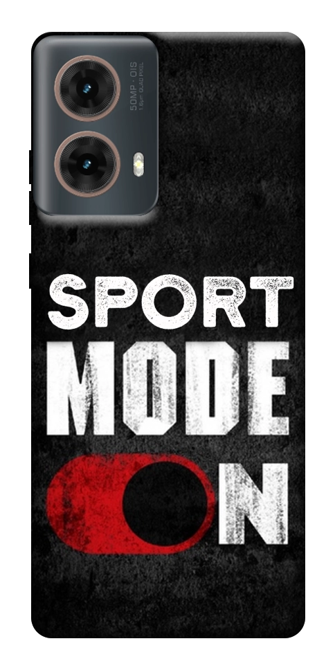 Чехол Sport mode on для Motorola Moto G85