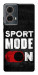 Чехол Sport mode on для Motorola Moto G85