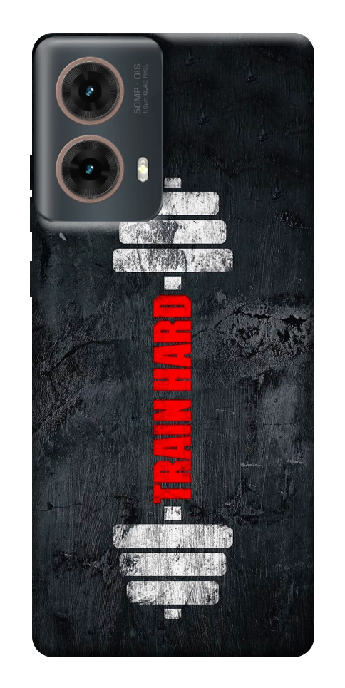 Чехол Train hard для Motorola Moto G85