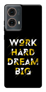 Чехол Work hard для Motorola Moto G85