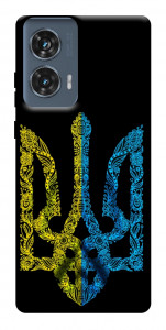 Чехол Жовтоблакитний герб для Motorola Edge 50 Fusion