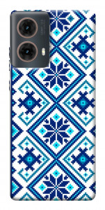 Чехол Синя вишиванка для Motorola Moto G85