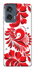Чехол Червона вишиванка для Motorola Edge 50 Fusion