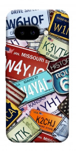 Чехол License plate для Google Pixel 9a