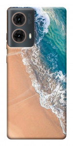 Чехол Морское побережье для Motorola Moto G85