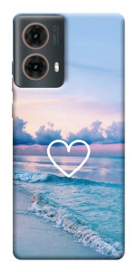 Чехол Summer heart для Motorola Moto G85