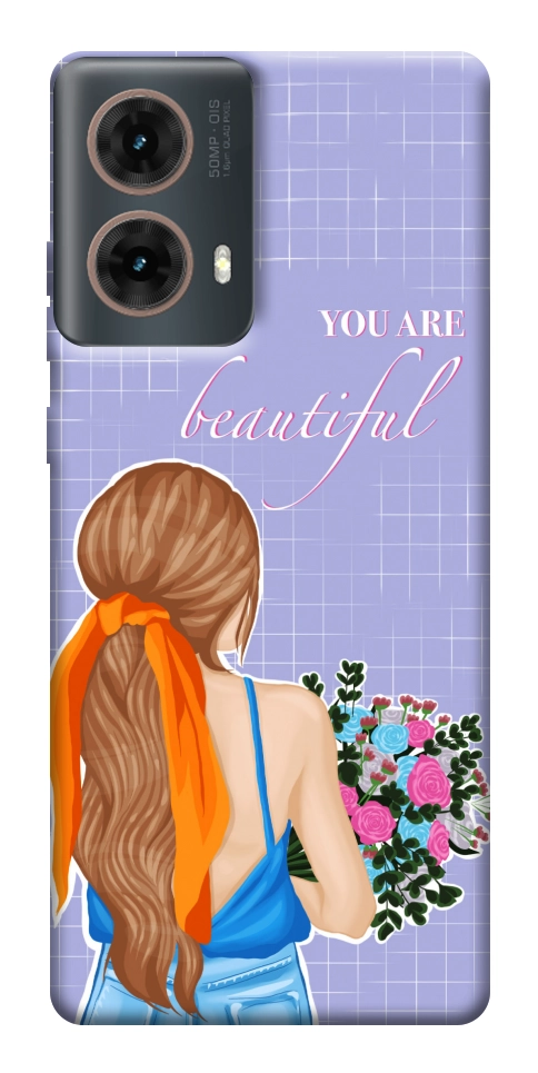 Чехол You are beautiful для Motorola Moto G85