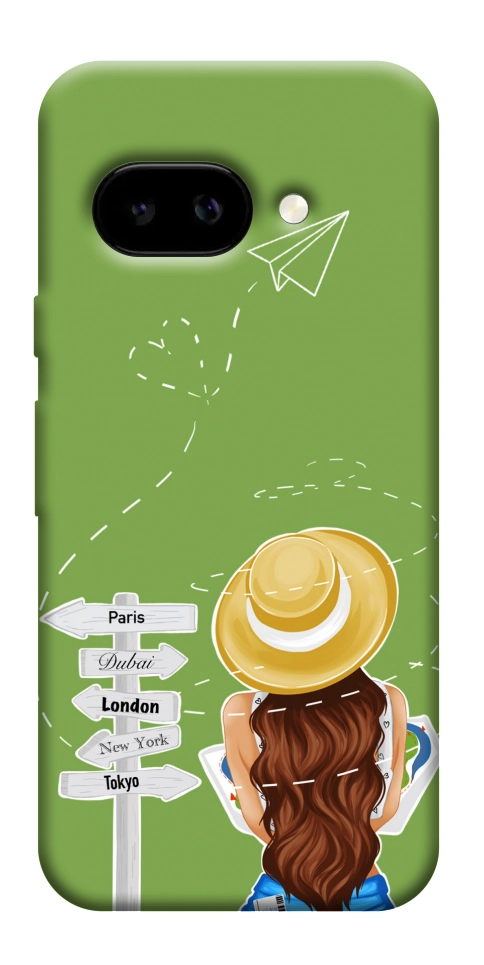 Чехол Travel girl для Google Pixel 9a