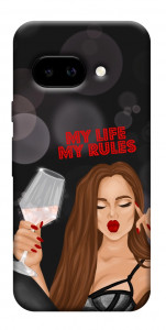 Чехол My life my rules для Google Pixel 9a