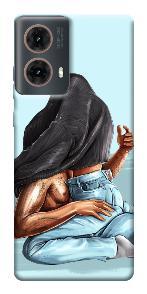 Чохол Пристрасна парочка для Motorola Moto G85