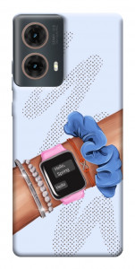 Чехол Hello spring для Motorola Moto G85