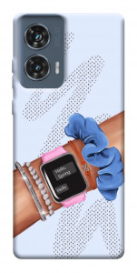 Чехол Hello spring для Motorola Edge 50 Fusion