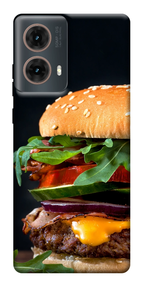 Чехол Бургер для Motorola Moto G85