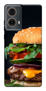 Чехол Бургер для Motorola Moto G85