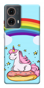 Чехол Rainbow mood для Motorola Moto G85