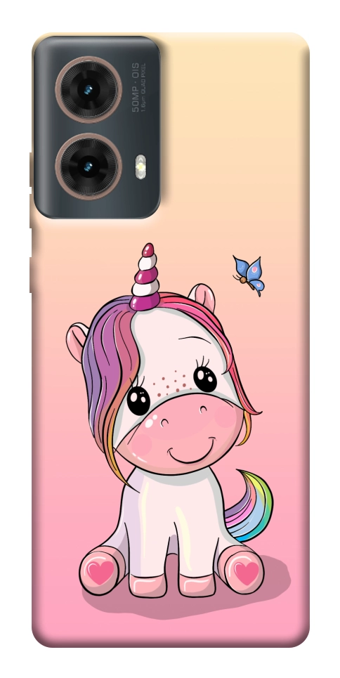 Чехол Сute unicorn для Motorola Moto G85