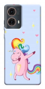 Чехол Unicorn party для Motorola Moto G85